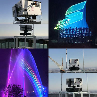 애니메이션 맞춤형 DJ 레이저 효과 조명 5W RGB 디스코 레이저 라이트