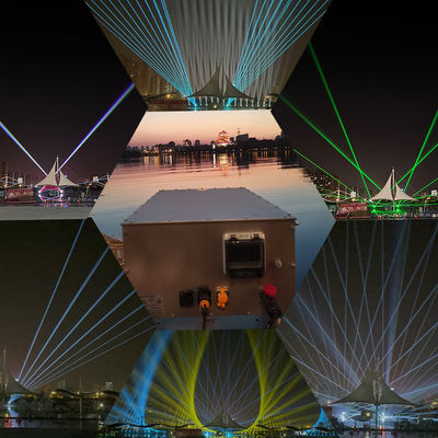 풀 컬러 RGB 디스코 애니메이션 DJ 레이저 레이저 라이트 밤 클럽에 맞춤