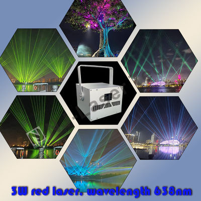 1.2 Mrad Beam Divergence 산업용 저발전 레이저 라이트 5 MW 전력 출력 -10-60°C 온도 범위