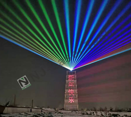 애니메이션 맞춤형 DJ 레이저 효과 조명 5W RGB 디스코 레이저 라이트