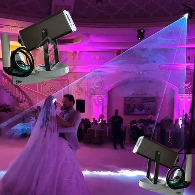 결혼식 장식 10w RGB 프로 로맨틱 스테이지 레이저 프로젝터
