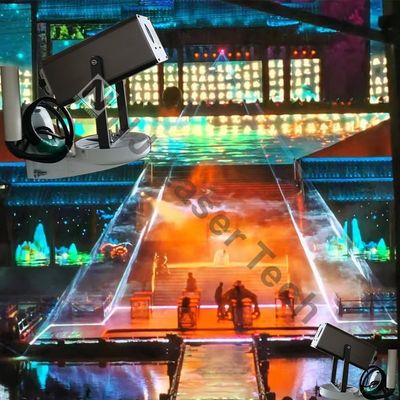 고와트 레이저 라이트 RGB 레이저 500mW 스포츠 이벤트와 놀라운 시각 효과