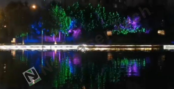 프로그램 가능한 레이저 라이트 쇼 이벤트 페스티벌 레이브 콘서트 경기장 크리스마스 음악