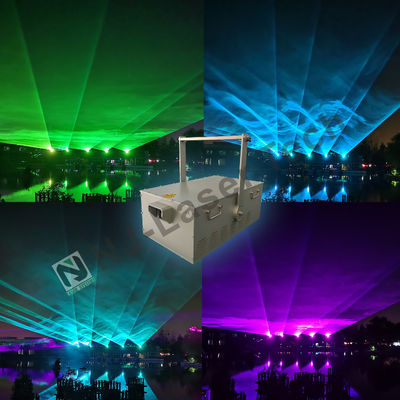 커스터마이징 가능한 10W 풀 컬러 3D 애니메이션 레이저 쇼 프로젝터 에너지 절약