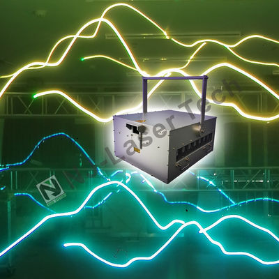 120W RGB 레이저 라이트 프로젝터 나이트클럽 및 바에 장기 사용