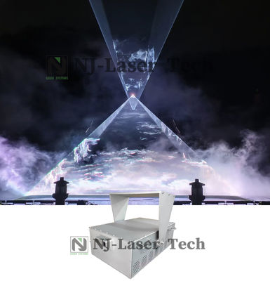 120W RGB 레이저 라이트 프로젝터 나이트클럽 및 바에 장기 사용