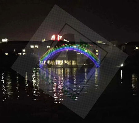 알루미늄 합금 주택 재료 효과 100mW 동적 효과와 함께 스테이지 조명 IP