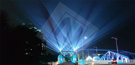 알루미늄 합금 주택 재료 효과 100mW 동적 효과와 함께 스테이지 조명 IP