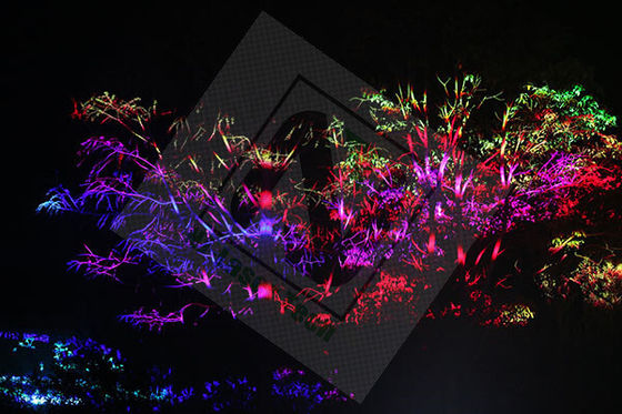 프로 DJ 디스코 레이저 라이트 펄스 주파수 1-50kHz 498mm × 406mm × 342mm