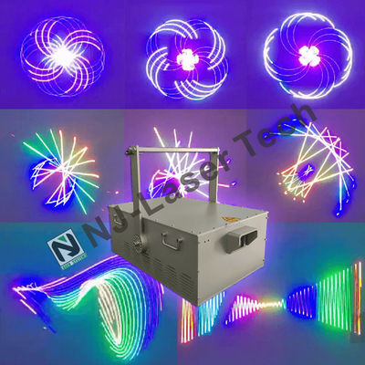 15W-30W 레이저 라이트 R-638nm G-525nm B-455 Nm의 파장 R-638nm G-525nm B-455 Nm의 속도 레이저 절단을위한 컴팩트하고 강력한 레이저 솔루션