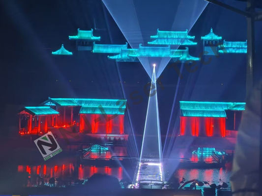 레이저 엔지니어링 조명, 스트로브 1-25Hz DMX512 제어 모드 및 산업용 매달린 브래킷 장착 옵션