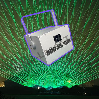 스트로브 1-25Hz 및 RoHS 인증을 가진 사용자 정의 가능한 레이저 조명 시스템