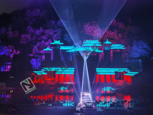 레이저 엔지니어링 조명, 스트로브 1-25Hz DMX512 제어 모드 및 산업용 매달린 브래킷 장착 옵션