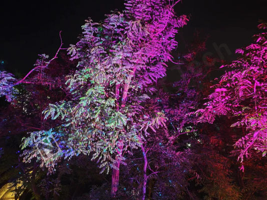 10°C-35°C 온도 범위 RGB 조명으로 빛나는 레이저 쇼