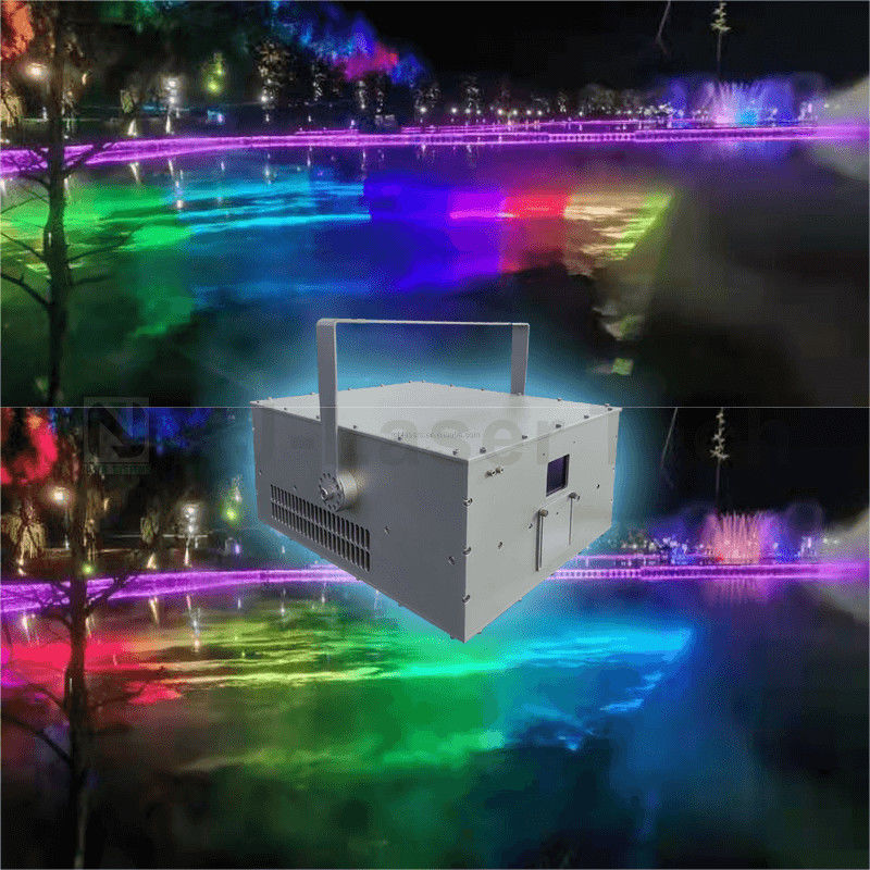 100W-150W 레이저 라이트 왓치 솔루션 공기 냉각으로 사용자 정의
